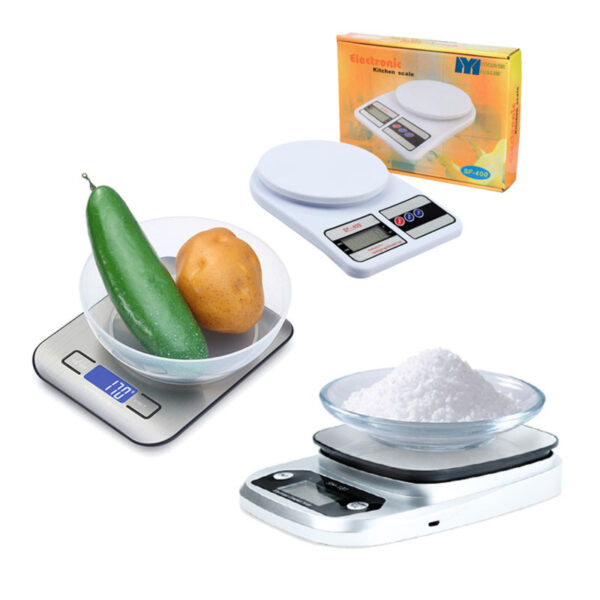 SF-400 Digital Kitchen Food Scale – 10kg x 1g Precision